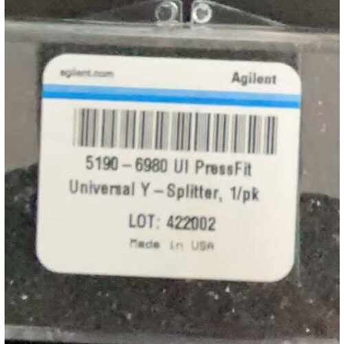 议价5190-6980安捷伦Y型分流器Y-splitter Ultra Inert universal