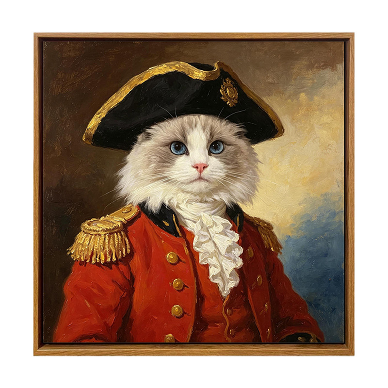 狗狗猫咪照片宠物定制数字油画