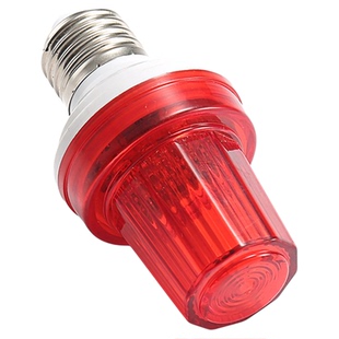 E27螺口B22卡口LED频闪灯慢闪泡爆闪灯户外led防尘超亮彩灯防水灯