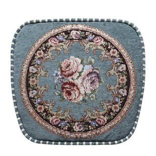 中式椅垫坐垫加厚简约家用实木椅子垫餐椅垫防滑垫子冬季可拆洗