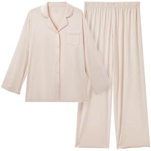 幸棉优可丝简单家居睡衣女款2026新款春夏季透气舒适可外穿家居服