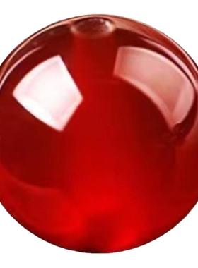 大号转运鸿运珠祝福摆件开业乔迁鸿运当头红色水晶球百福黄铜米缸