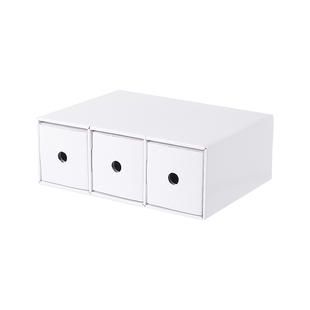 管家婆桌面创意物品电脑架抽屉式收纳盒化妆品多层家用书桌置物架