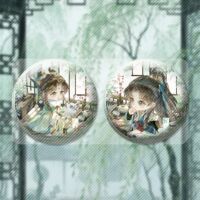 自制晨枫重生之将门毒后雪承花时周边Q版徽章沈妙谢渊吧唧谷子58