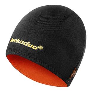 帽子男款秋冬双面针织帽女抓绒帽子户外骑车保暖防风加绒护耳冷帽