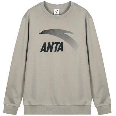 安踏运动卫衣男士大码长袖