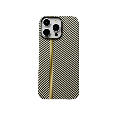 撞色碳纤维纹凯夫拉纹适用iPhone15promax苹果13pro 14proMax手机壳12proMax硬壳潮男11proMax半包超薄保护壳