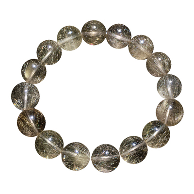 天然维纳斯发晶透体单圈手链顺发