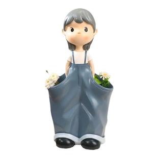 创意可爱笔筒桌面摆件办公室高档儿童女孩房间装饰品生日礼物学生