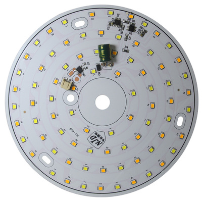 三色变光220V免驱动水晶灯改造板