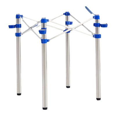 桌子腿支架不锈钢桌腿折叠手动升