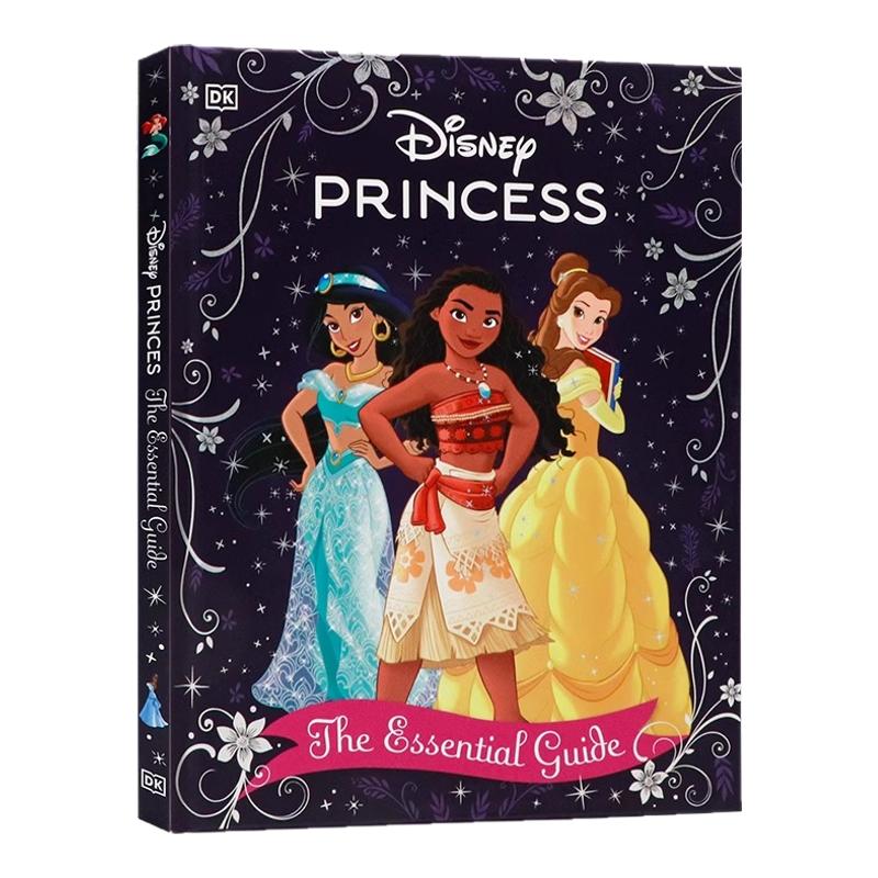 DK 迪士尼公主指南 英文原版绘本 Disney Princess The Essential Guide New Edition 美人鱼花木兰儿童童话故事知识科普精装