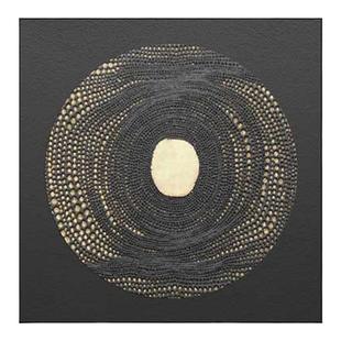 现代侘寂风客厅装饰画餐厅玄关正方形挂画民宿酒店房间无框画定制