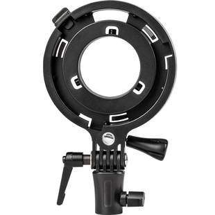 唯卓仕VP-05微徕卡口转接保荣卡口转换座灯笼罩柔光球柔光伞柔光箱适用ninja200/300补光灯接口转换器转接头