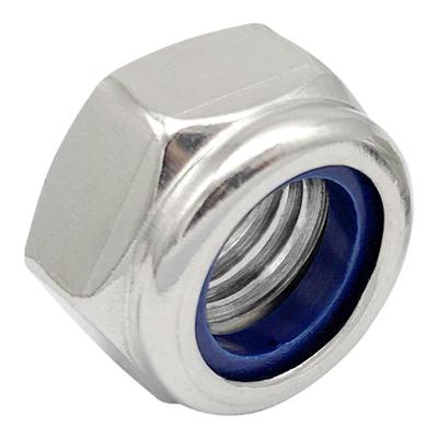 尼龙螺母防松din985自锁塑料片