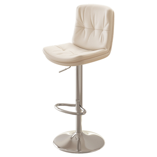 吧台椅升降高脚凳家用旋转靠背酒吧凳子收银台椅子前台商用高脚椅