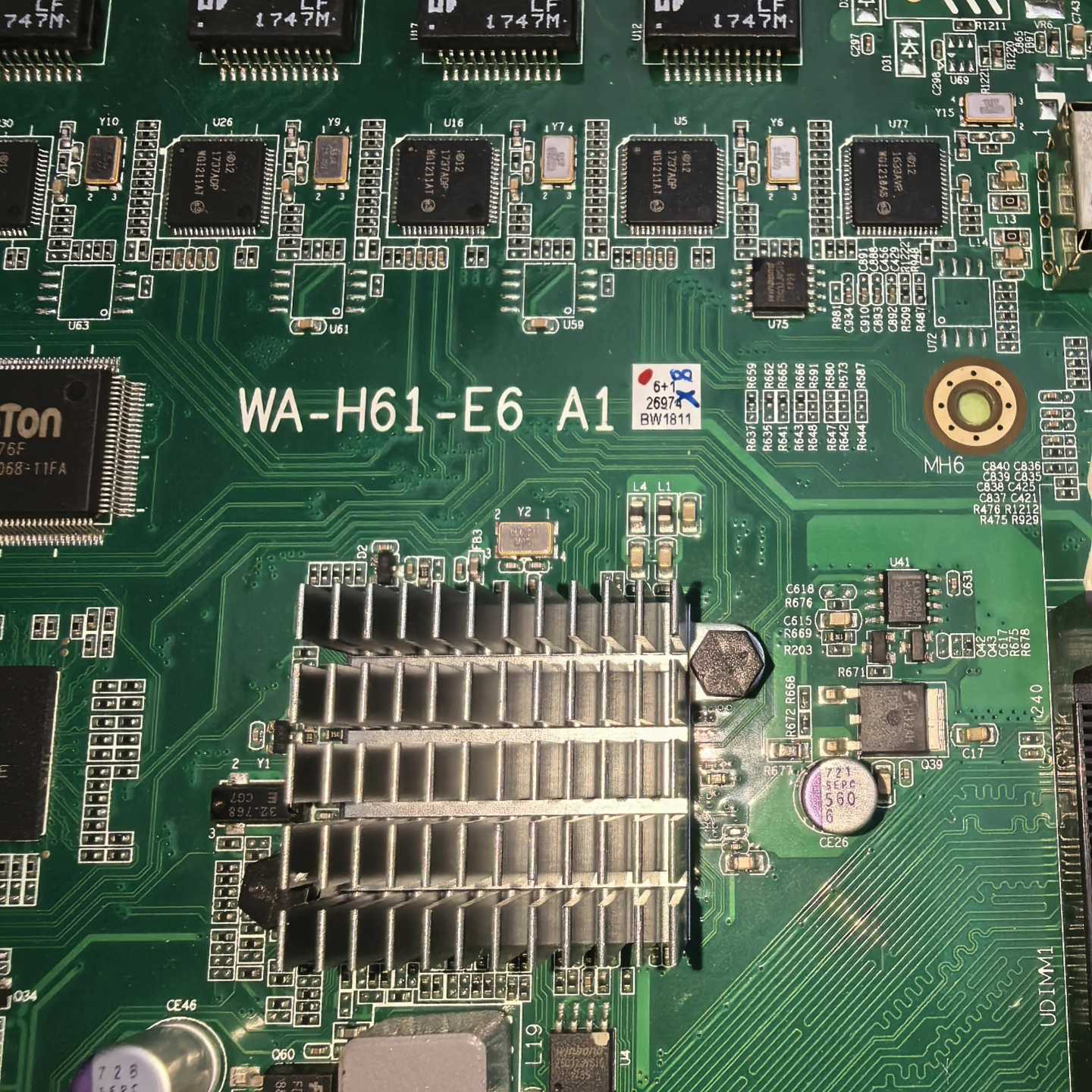 议价研华WA-H61-E6 A测试座