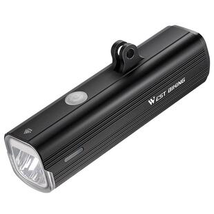 西骑者自行车吊装前灯夜骑强光手电筒山地公路车usb充电前灯装备