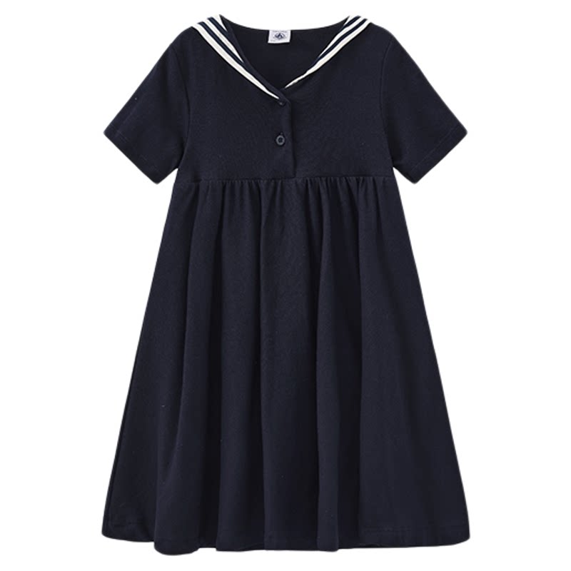 【2026春夏新品】法国小帆船童装Petitbateau女童连衣裙A0DXL