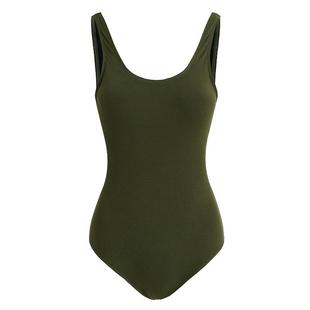 MEMORYBABY温泉度假海边沙滩泳衣欧美风ins性感美背露背连体泳衣