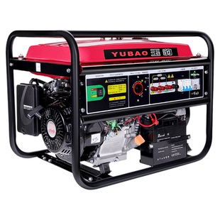 汽油发电机220v家用便携式小型户外露营5/6/10千瓦大功率静音发电