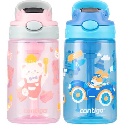contigo吸管杯康迪克儿童水杯