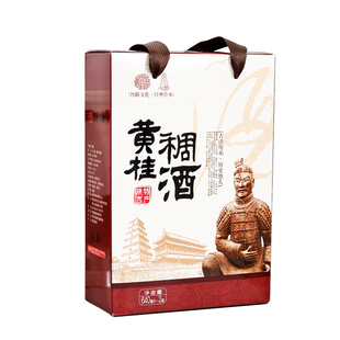 陕西西安特产塞上天娇黄桂稠酒礼盒装640ml*2瓶桂花糯米酒醪糟酒
