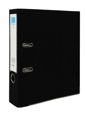 【6个装】A4快劳夹办公用品档案夹文件夹资料夹2/3寸活页夹打孔插页夹收纳塑料外壳档案夹二孔