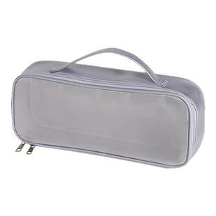 吹风机包旅行便携收纳袋环保皮灰紫色徕分D森可手提 直板夹保护套