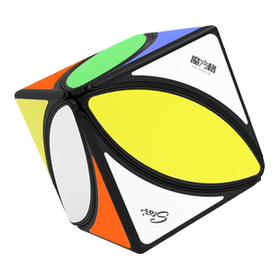 奇艺枫叶魔方树叶不规则三叶六色幼儿园三色叶子儿童益智早教玩具