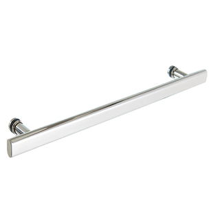 加厚304方管不锈钢淋浴房单面拉手浴室玻璃移门把手机械设备扶手