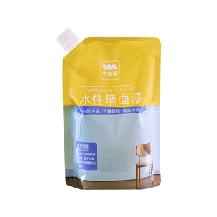三青乳胶漆室内自刷白色内墙面翻新修复家用防霉刷墙油漆净味涂料