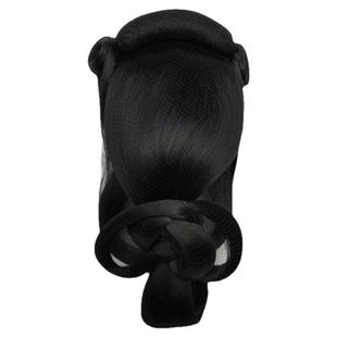 古装明制堕马髻新娘假发懒人一体式后区发包唐风后脑勺发髻汉服