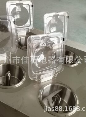 硬冰机厂家 4缸意式冰淇淋机 gelato machine  智能前台冰激凌机