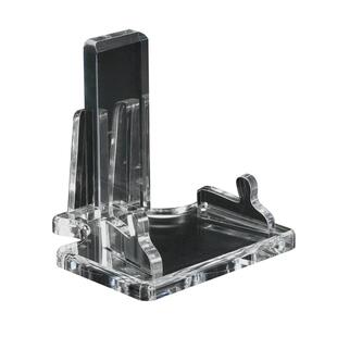 盘子展示架碗碟餐盘瓷盘碟子收纳陈列茶饼亚克力托博物馆赏盘支架