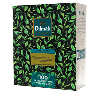 Dilmah迪尔玛摩洛哥薄荷绿茶 斯里兰卡进口薄荷茶锡兰绿茶袋泡茶