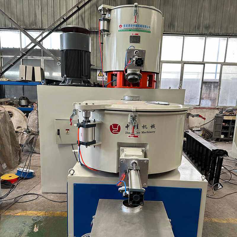 300L-600L立式高速混合机全自动PVC塑料粉末混料机大型搅拌机厂家