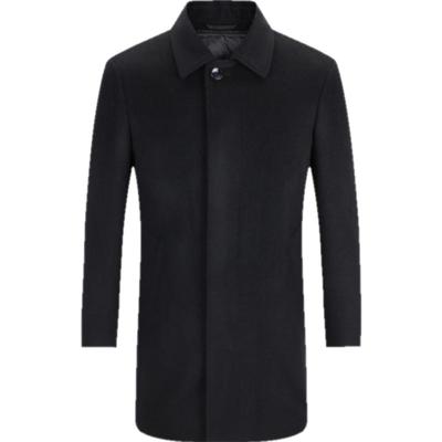 羊绒内胆商务大衣雅戈尔