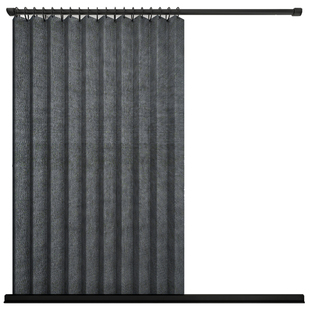 浴室防水浴帘套装免打孔隐形折叠磁吸淋浴隔断挂帘卫生间干湿分离