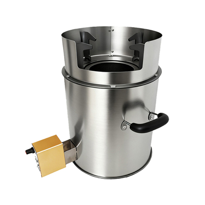 新型柴火气化炉无烟便携式炉具