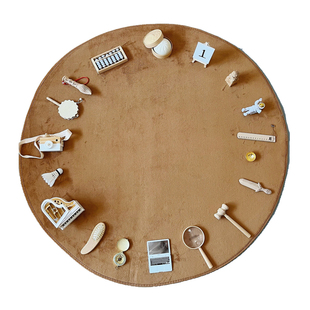 木质抓周道具租赁ins风一岁意礼抓阄玩具宝宝满周岁生日布置礼物