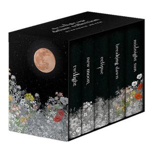 英文原版 暮光之城 精装豪华收藏版套装小说 20周年纪念版文学 The Twilight Saga Deluxe Hardcover Collection Stephenie Meyer