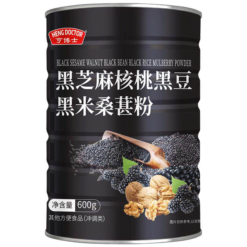 亨博士核桃黑豆桑葚粉营养