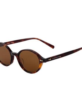 小框近视光学墨镜乐柒遮阳复古