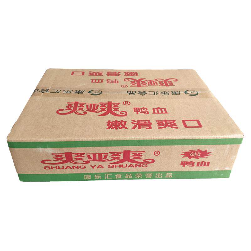 爽亚爽新鲜鸭血商用火锅毛血旺