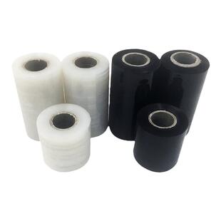 缠绕膜PE小卷打包装膜自粘嫁接工业防漏塑料薄膜6cm透明拉伸膜