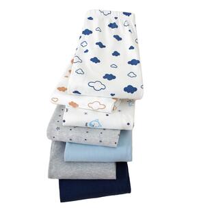 儿童男童打底秋裤纯棉2025新款薄款女童全棉中大童单件线棉毛裤冬