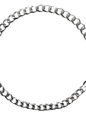 钛钢蛇骨链男简约男项链