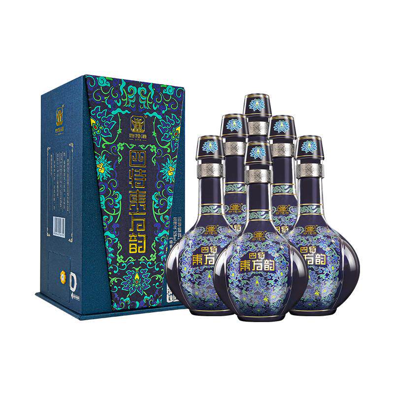 官方正品丨四特酒 东方韵雅韵45/52度500ml 特香型白酒浓清酱三香