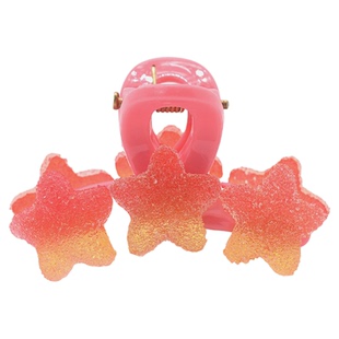 韩版可爱软糖星星爱心小号抓夹少女心多巴胺发夹网红新款夹子发抓